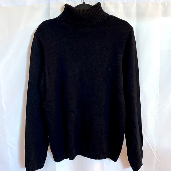 Karen Scott Color-Blocked Turtleneck Sweater - Picture 5 of 11